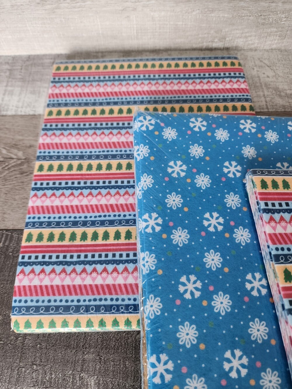 3 Packs Of Creatology Christmas - Printed Felt Sheets - Pack of 10 - 9 in. x 12